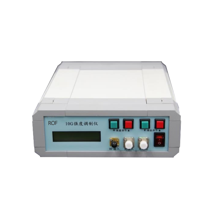 Elektrooptischer Intensitätsmodulator. Lithiumniobat-Intensitätsmodulator. LiNbO3-Intensitätsmodulator